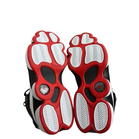 Nike Jordan Men’s Shoes 6 Rings Size 9 Black-University Red-White New