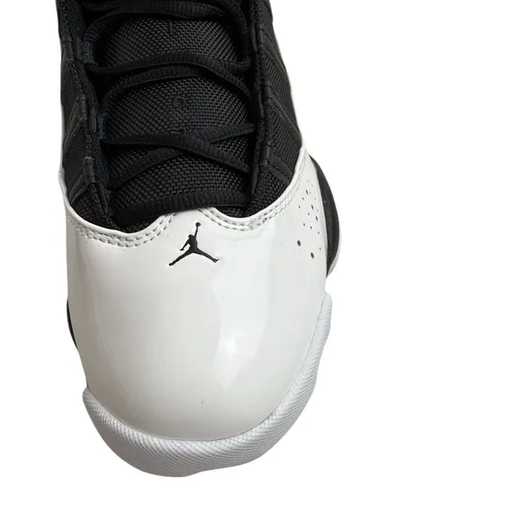 Nike Jordan Men’s Shoes 6 Rings Size 9 Black-University Red-White New