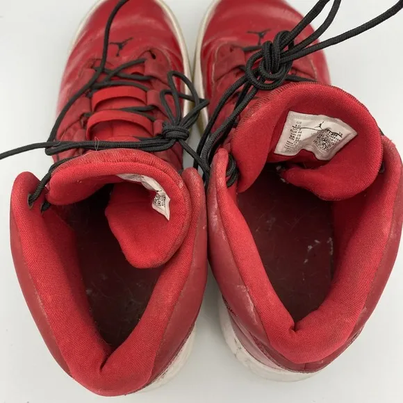 Nike Jordon Men's Max Aura Red High Top Size 10 Basketball Shoes #CQ9451-600