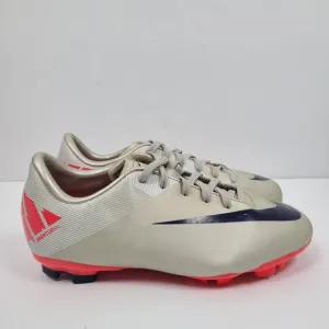 Nike Jr Mercurial Victory ll FG Gray Cleats 442008 051 US Size 2Y