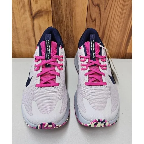 Nike Juniper Trail 2 Nn Low Platinum Violet Purple Ink Fireberry Women's Shoes S
