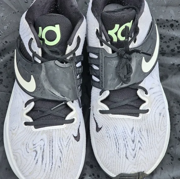 Nike KD 14 TB Gray White Black Sneakers da7850-100 Men's Size 11 DA7850-100