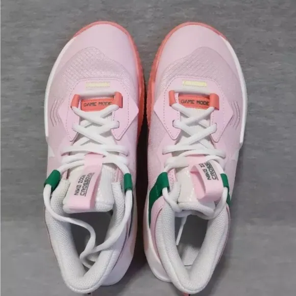 Nike Kids' Air Zoom Crossover GS Pink Foam Youth Size 6.5Y Basketball Shoes