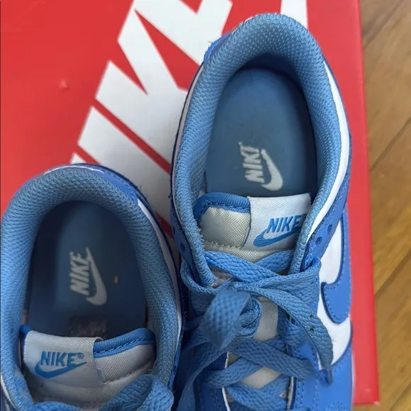 Nike Kids Blue and White Shoes