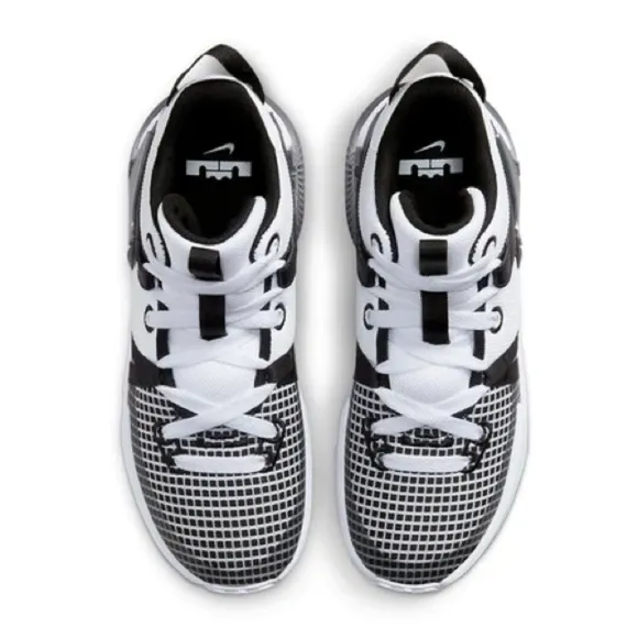 Nike Lebron Witness 7 Big Kids' Basketball Shoes Grade School | White/Black |NEW