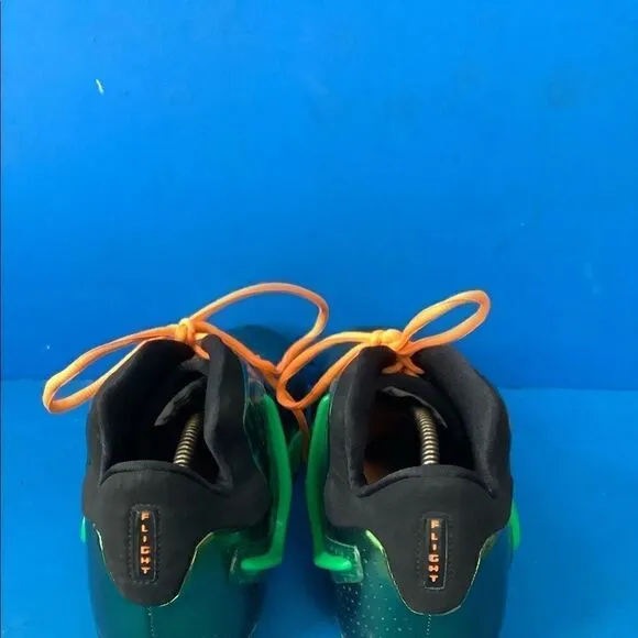 Nike Mens Basketball Shoes Zoom Hyperflight Green 599503-300 2013 Mid Top 10.5