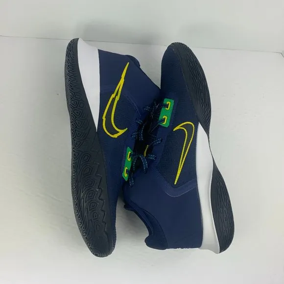 NIKE MEN'S KYRIE FLYTRAP IV BASKETBALL SHOES SNEAKERS CT1972 400 NAVY/WHITE/YEL