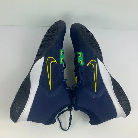 NIKE MEN'S KYRIE FLYTRAP IV BASKETBALL SHOES SNEAKERS CT1972 400 NAVY/WHITE/YEL