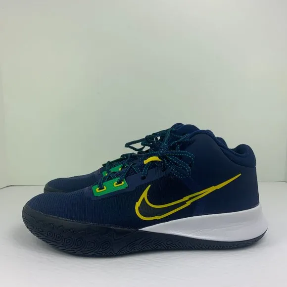 NIKE MEN'S KYRIE FLYTRAP IV BASKETBALL SHOES SNEAKERS CT1972 400 NAVY/WHITE/YEL