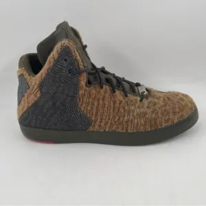 Nike Men’s LeBron 11 Leopard New Lifestyle 616766-301 Hi Top Sneaker - Size 10.5