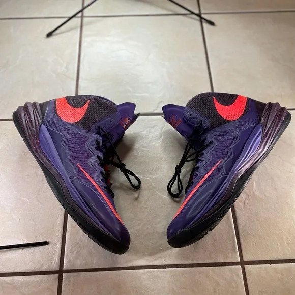 Nike Mens Prime Hype DFII  Basketball Shoes Purple