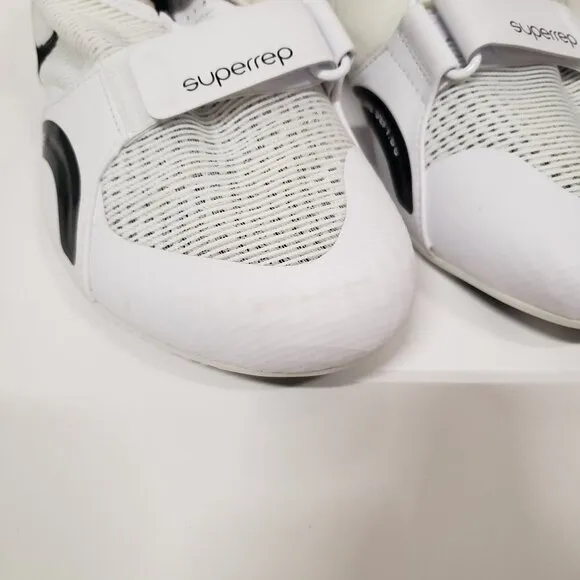 Nike Men's SuperRep Cycle Cycling Shoes in White/black - Size 10