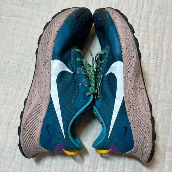 Nike Mens Pegasus Trail 3 Running Shoes Mystic Teal Green Size 12