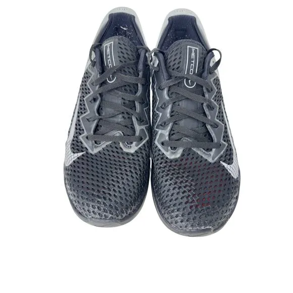 Nike Metcon 6 Flyease Low Top Sneaker Shoes Mens 8.5 Black White DB3790-010