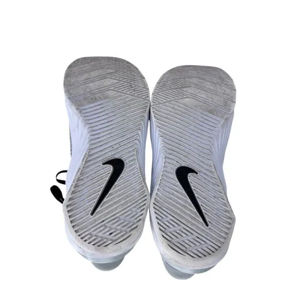 Nike Metcon 6 Flyease Low Top Sneaker Shoes Mens 8.5 Black White DB3790-010