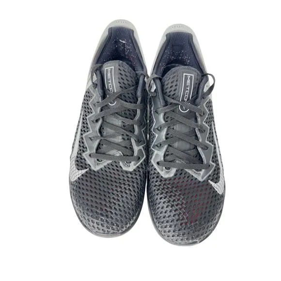 Nike Metcon 6 Flyease Low Top Sneaker Shoes Mens 8.5 Black White DB3790-010