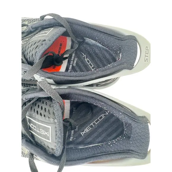 Nike Metcon 6 Flyease Low Top Sneaker Shoes Mens 8.5 Black White DB3790-010