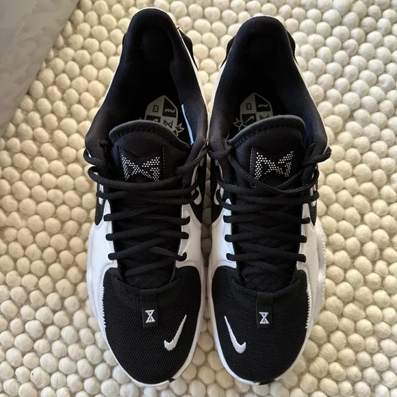 Nike Paul George PG5 Black white Men's Basketball Shoes