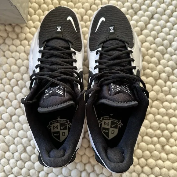 Nike Paul George PG5 Black white Men's Basketball Shoes
