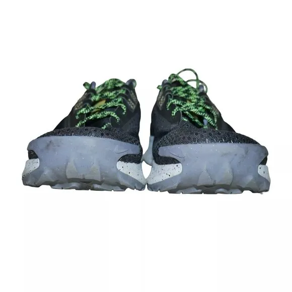 Nike Pegasus Trail 3 Men's Running Shoes Size 14 Black/Green Strike DA8697-004