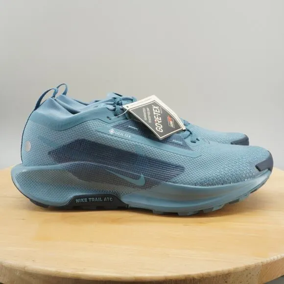 Nike Pegasus Trail 5 GTX Mens Size 10.5 Shoes Smokey Blue Athletic Sneakers NEW