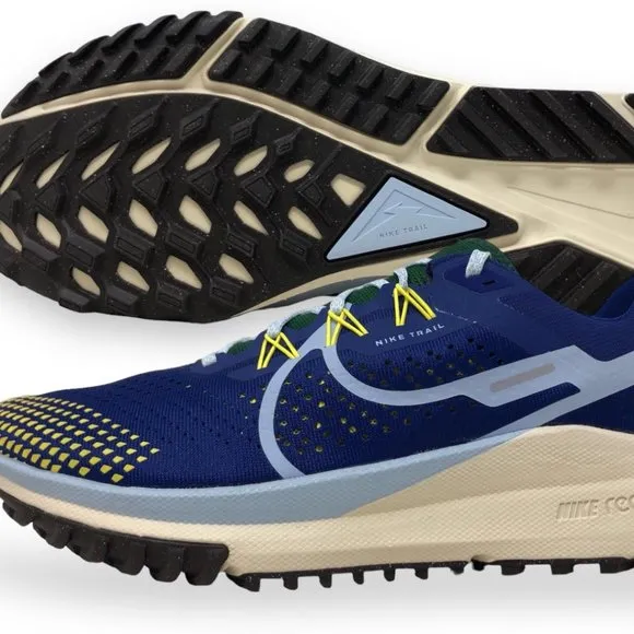 Nike React Pegasus Trail 4  Deep Royal Blue Mens Running Shoes DJ6158 400 NEW