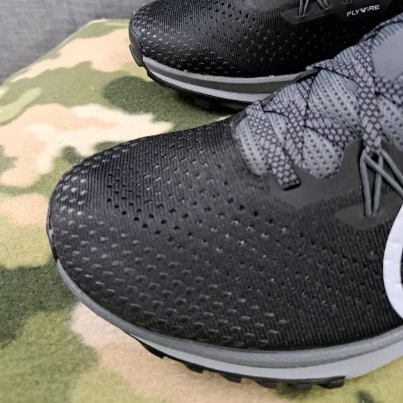 Nike React Pegasus Trail 4  Flywire Women Black Grey Running Shoes DJ6159-001