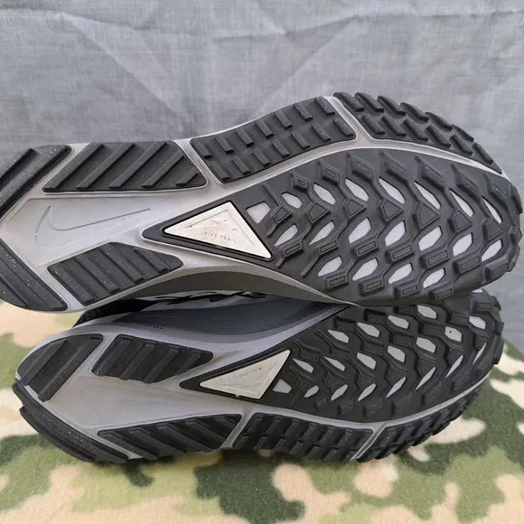 Nike React Pegasus Trail 4  Flywire Women Black Grey Running Shoes DJ6159-001