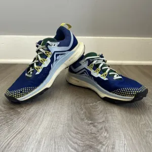 Nike React Pegasus Trail 4 Mens 8 Blue Running Shoes Athletic Sneaker DJ6158-400