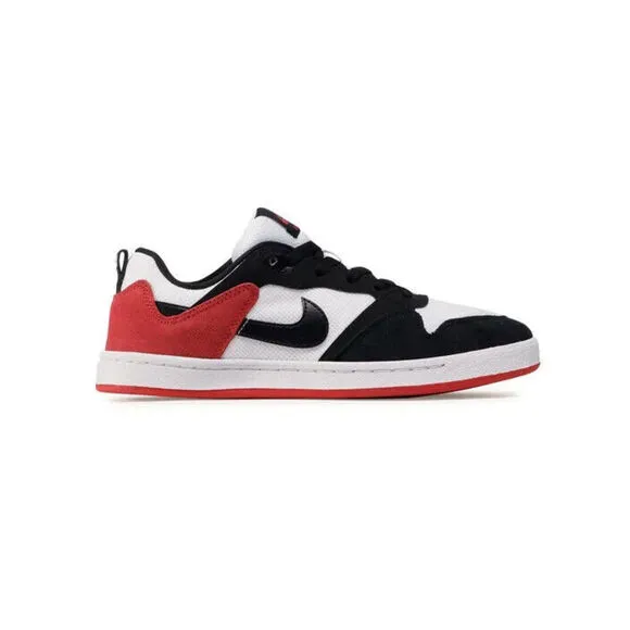Nike SB Alleyoop CJ0882-102 Sneaker Men's 10 Black Wahite Red Skate Shoes HAM98