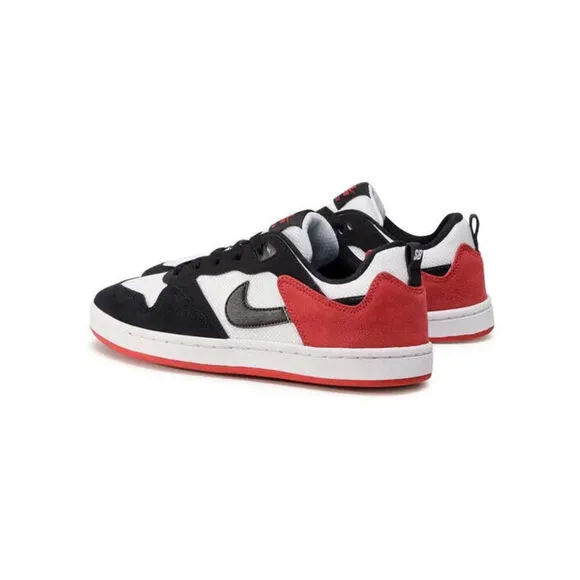 Nike SB Alleyoop CJ0882-102 Sneaker Men's 10 Black Wahite Red Skate Shoes HAM98