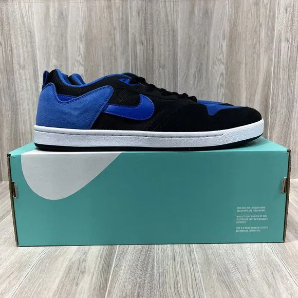 Nike SB Alleyoop Skate Shoes Blue/ Black Solarsoft CJ0882-004 Men’s Sz 11.5