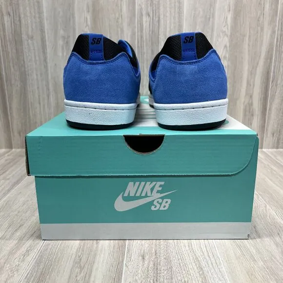 Nike SB Alleyoop Skate Shoes Blue/ Black Solarsoft CJ0882-004 Men’s Sz 11.5