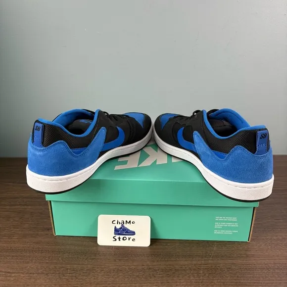 Nike SB Alleyoop Skate Shoes Blue/ Black Solarsoft CJ0882-004 Men’s Sz