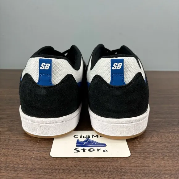 Nike SB Alleyoop White Team Royal Blue Black CJ0882-104 Skate Shoes Men’s Sz