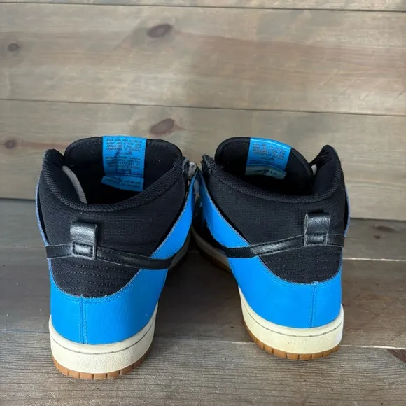 nike sb dunk high pro mens size 7 shoes blue athletic skate sneakers