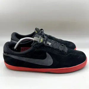 Nike Sb Eric Koston Suede Sneakers Men's Size 11.5 Black Red Low Top Skate Shoes