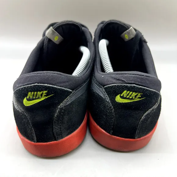 Nike Sb Eric Koston Suede Sneakers Men's Size 11.5 Black Red Low Top Skate Shoes