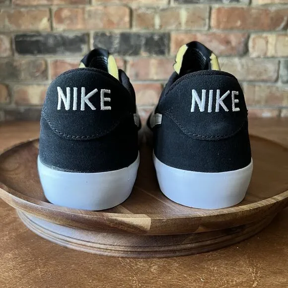 Nike SB Heritage Vulc Black Suede White Skate Sneaker Shoes CD5010-003 Men's 10