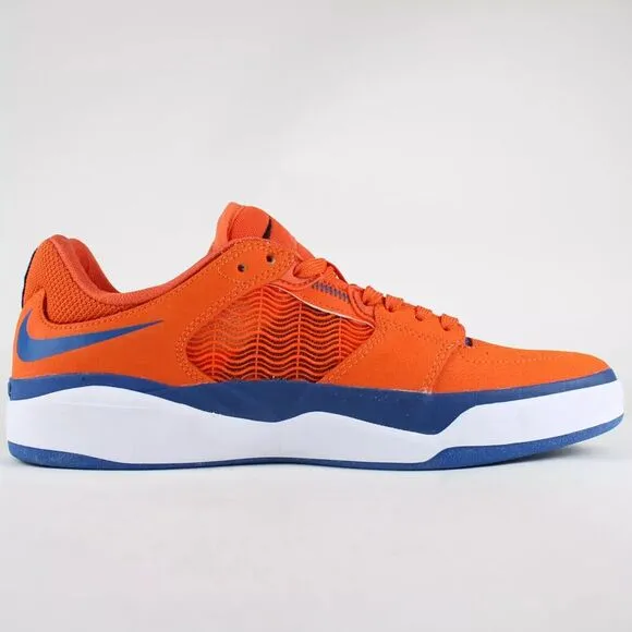 Nike SB Ishod Wair Men's Skateboard Low Top Shoes Blue Orange DZ5648-800‎ SIZE 9