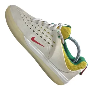 Nike SB Nyjah 3 PRM &quot;Rasta&quot; Marley Skate Shoes Zoom DO9403-100 Mens 7 Super Rare
