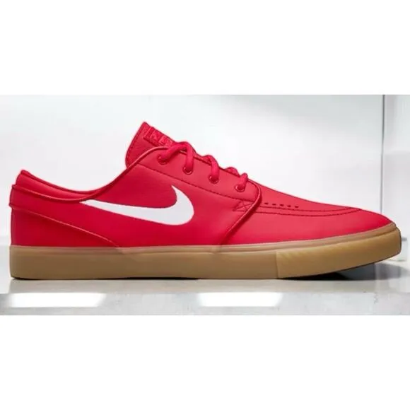 Nike SB Skate Shoes Zoom Janoski ISO University Red White Mens 11 New FAST SHIP