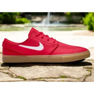 Nike SB Skate Shoes Zoom Janoski ISO University Red White Mens 11 New FAST SHIP
