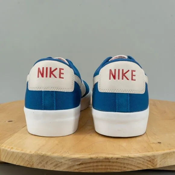 Nike SB Zoom Blazer Low Pro GT Men Size 14 Shoes Blue Lace up Skate Sneakers NEW