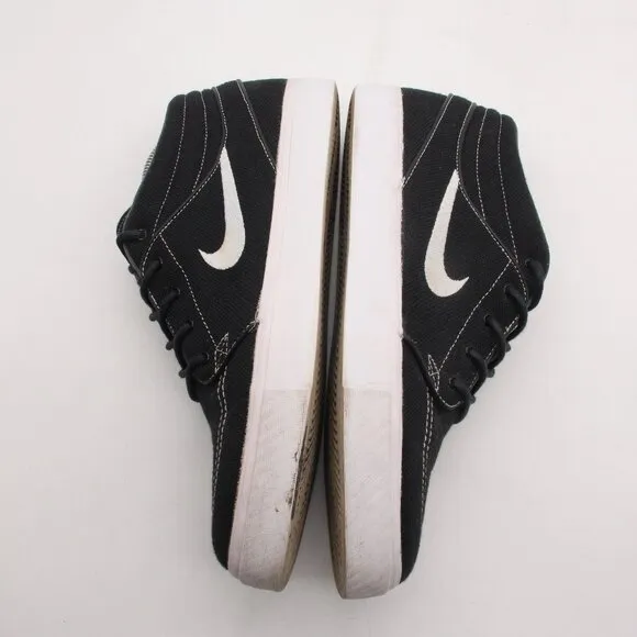 Nike SB Zoom Stefan Janoski Men's 10 Mid Skate Shoes Black Sneakers 443095-012