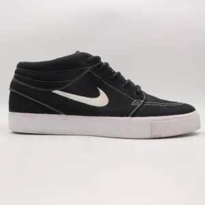 Nike SB Zoom Stefan Janoski Men's 10 Mid Skate Shoes Black Sneakers 443095-012