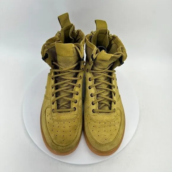 Nike SF AF1 Air Force One Mid Top Brown Dessert Youth Shoes AJ0424 300 Size 6.5Y