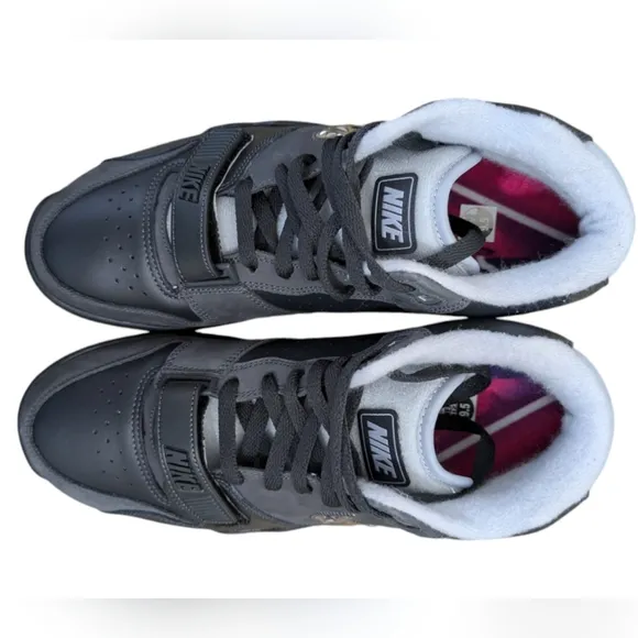 Nike Shoes 9.5 Air Trainer 1 SB LVIII Super Bowl 58 Anthracite Silver FJ6195-001