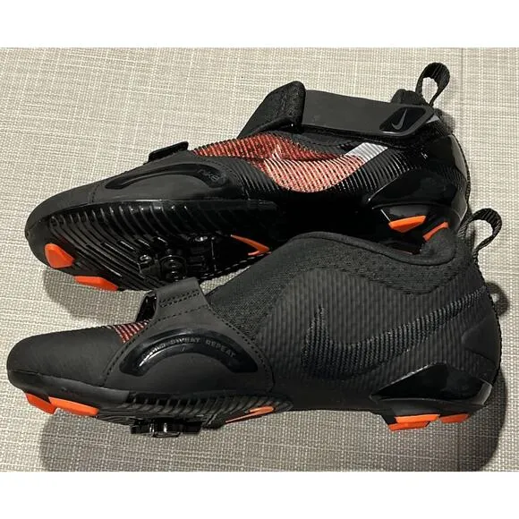 NIKE SuperRep Black Hyper Crimson Indoor Cycling Shoes NEW Mens Sz 6.5