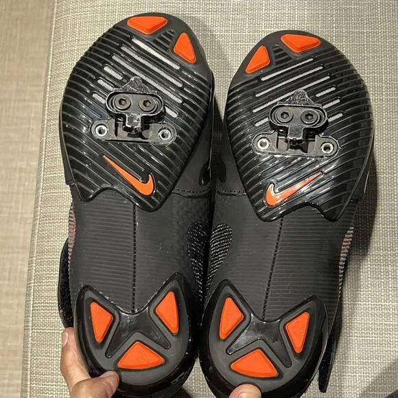 NIKE SuperRep Black Hyper Crimson Indoor Cycling Shoes NEW Mens Sz 6.5